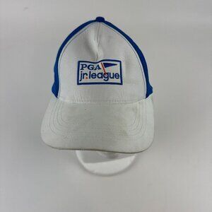 Garb PGA Jr League Hat Youth Boys White Blue
